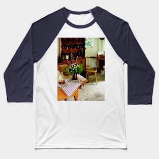Kitchens - Wildflowers on Kitchen Table Baseball T-Shirt